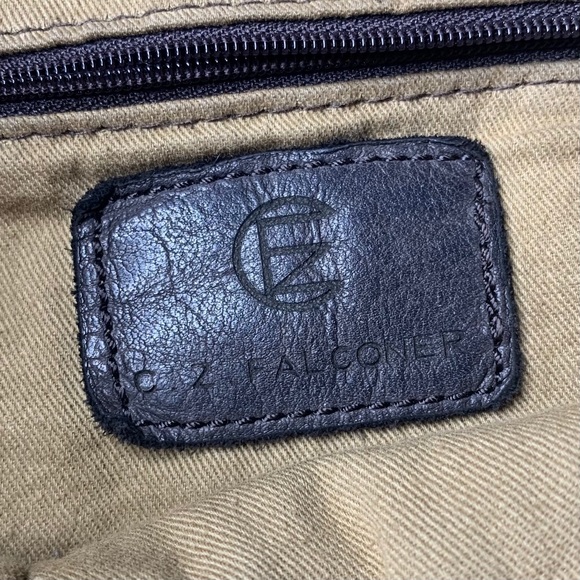 CZ Falconer Geniune Leather Hobo Shoulder Bag - Picture 5 of 7